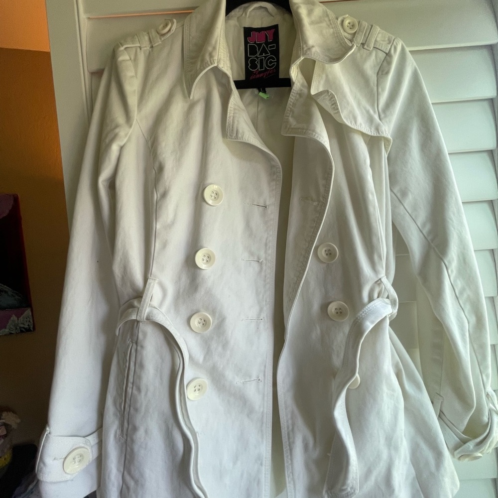 Classic Cream Trench Coat